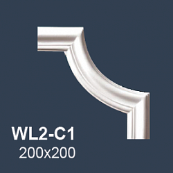 Wallstyl угол к молдингу WL2-C1 /200x200мм купить в Москве и Московской области
