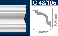 Плинтус Solid C-43/105 купить в Москве и Московской области